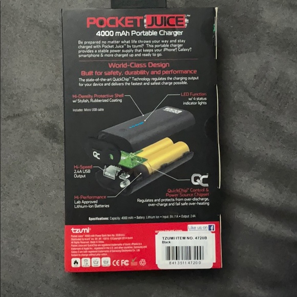 Pocket juice portable charger - Picture 2 of 6